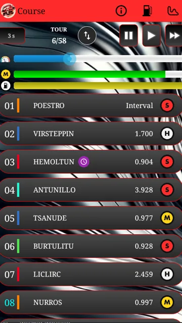 Course en direct